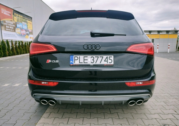 Audi SQ5 cena 92500 przebieg: 192000, rok produkcji 2014 z Drzewica małe 301